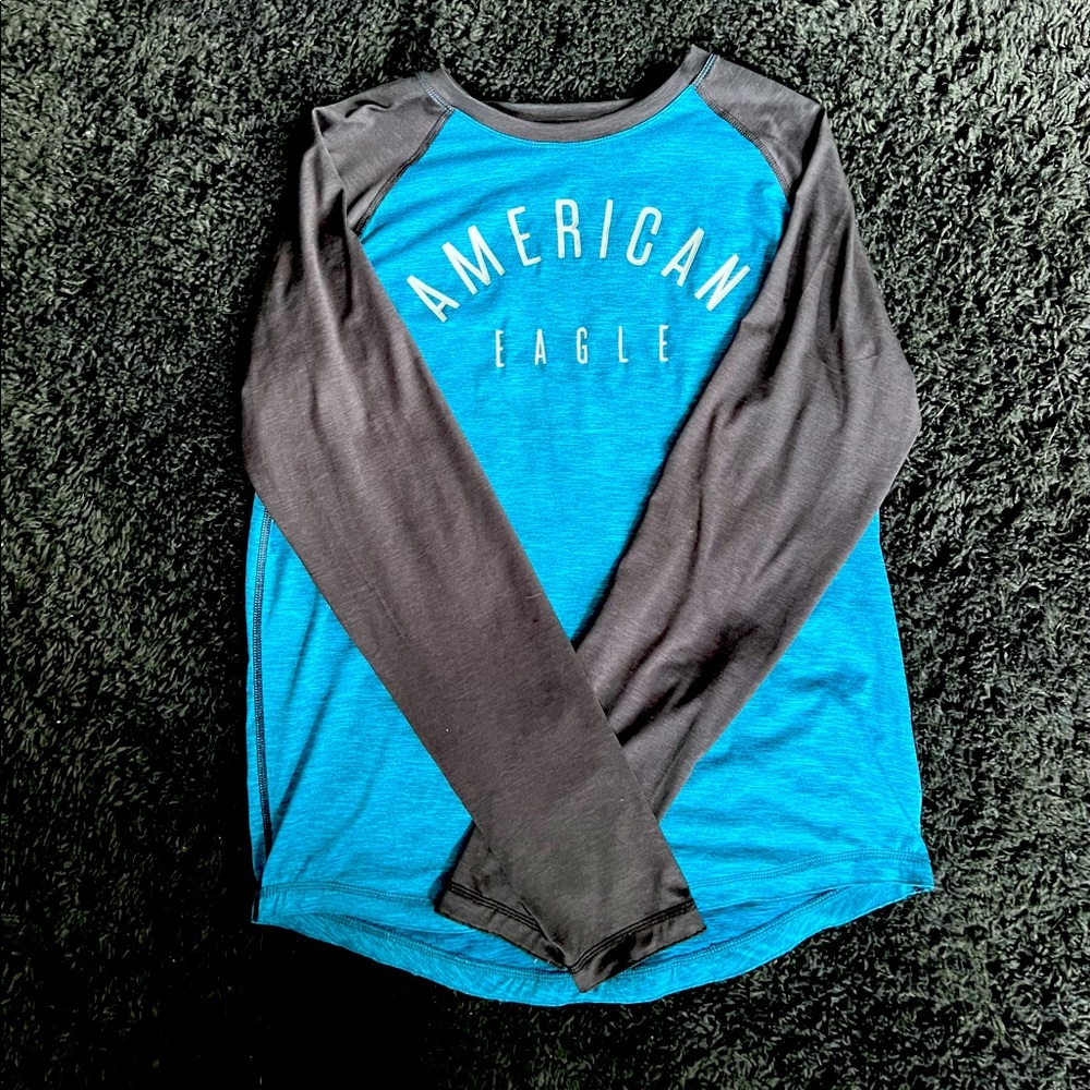 Mens American Eagle Long Sleeve Shirt